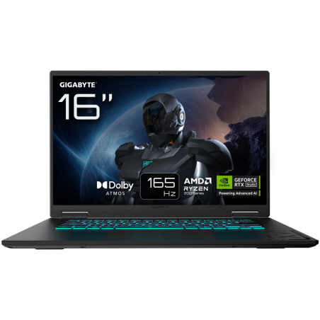GIGABYTE GAMING A16 3WHK3PT864SD ordenador portatil AMD Ryzen™ 7 260 P
