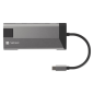 NATEC Fowler Plus USB Tipo C Negro, Gris