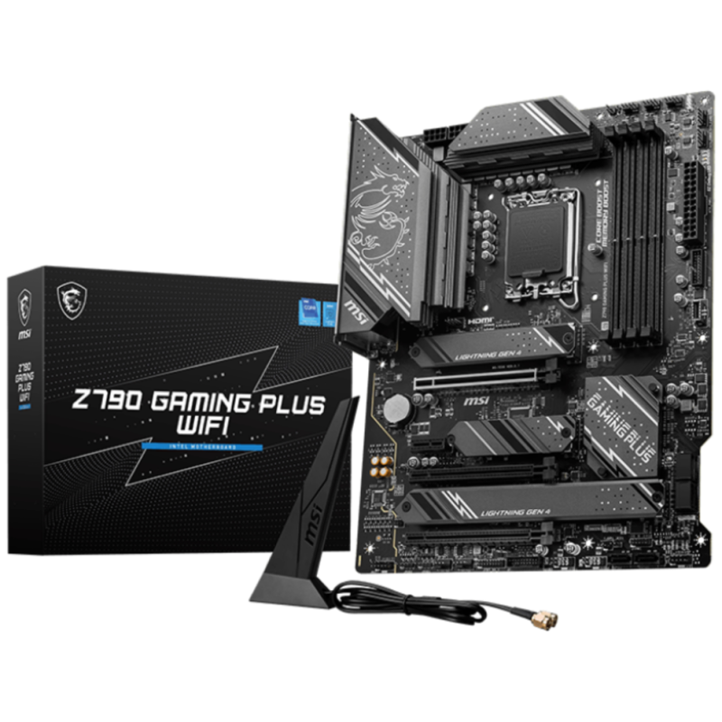 MSI Z790 GAMING PLUS WIFI placa base Intel Z790 LGA 1700 ATX