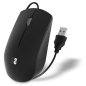 SUBBLIM Ratón Business Silencioso con cable USB 1200 DPI