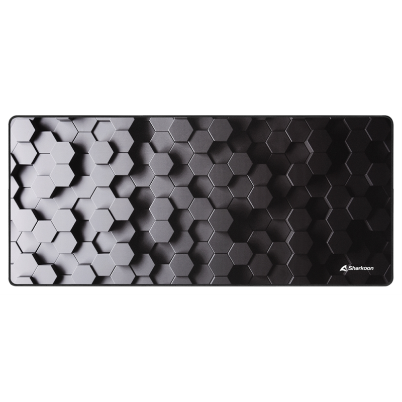 Sharkoon SKILLER SGP30 Alfombrilla de ratón para juegos Negro, Gris