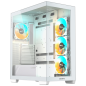 GIGABYTE C500 PANORAMIC STEALTH Midi Tower Blanco