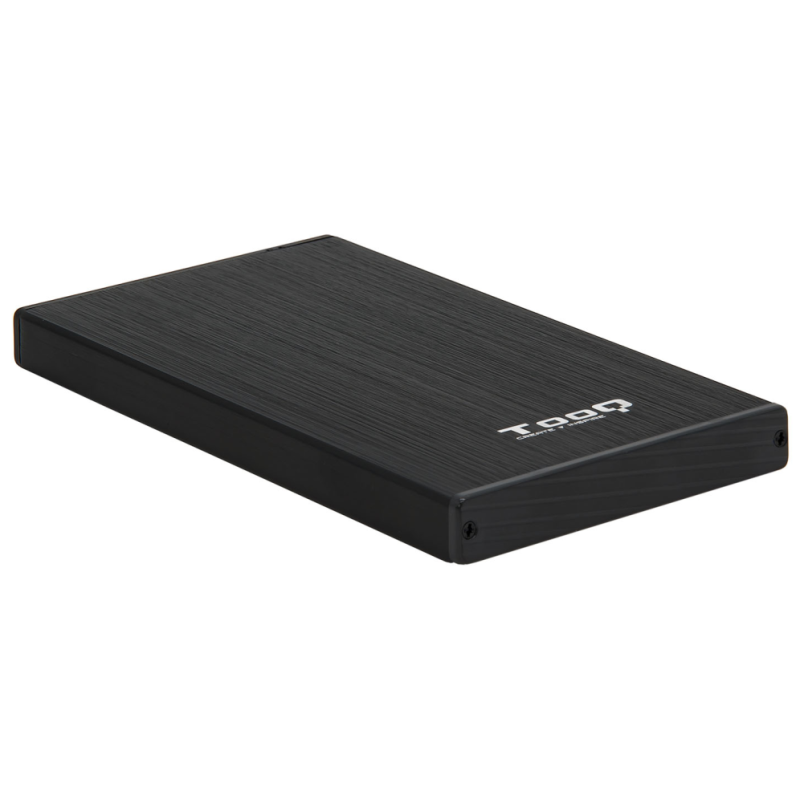 TooQ TQE-2527B caja para disco duro externo Caja de disco duro (HDD) Negro 2.5