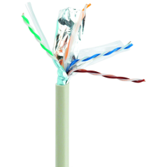 Gembird CAT6 FTP 100m cable de red Gris F/UTP (FTP)