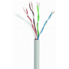 Gembird CAT5e UTP 100m cable de red Gris U/UTP (UTP)