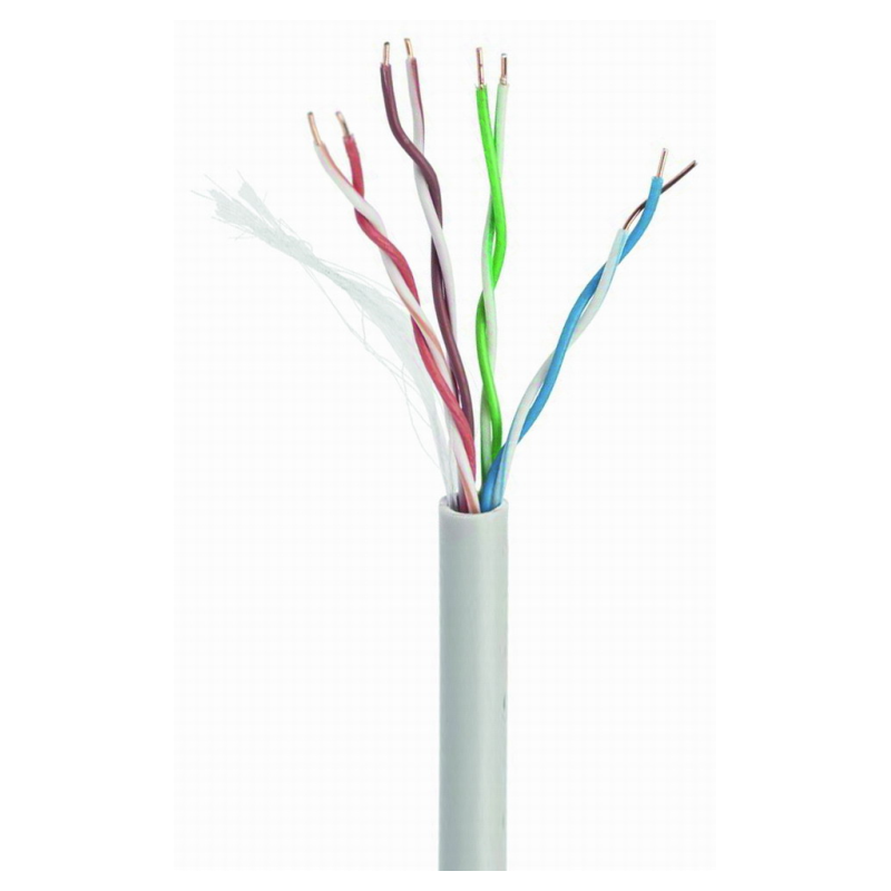 Gembird CAT5e UTP 100m cable de red Gris U/UTP (UTP)