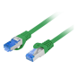 Lanberg PCF6A-10CC cable de red Verde 10 m Cat6a S/FTP (S-STP)
