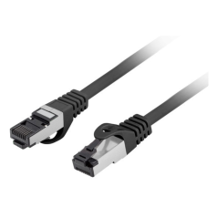 Lanberg PCF8-10CU-0300-BK cable de red Negro 3 m Cat8.1 S/FTP (S-STP)