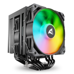 Sharkoon A60 RGB Procesador Refrigerador de aire 12 cm Negro 1 pieza(s