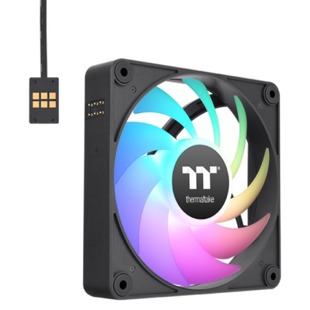 Thermaltake CT120 EX ARGB Carcasa del ordenador Ventilador 12 cm Negro