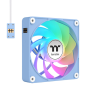 Thermaltake CL-F198-PL12BU-A sistema de refrigeración para ordenador Carcasa del ordenador Ventilador 12 cm Azul 3 pieza(s)