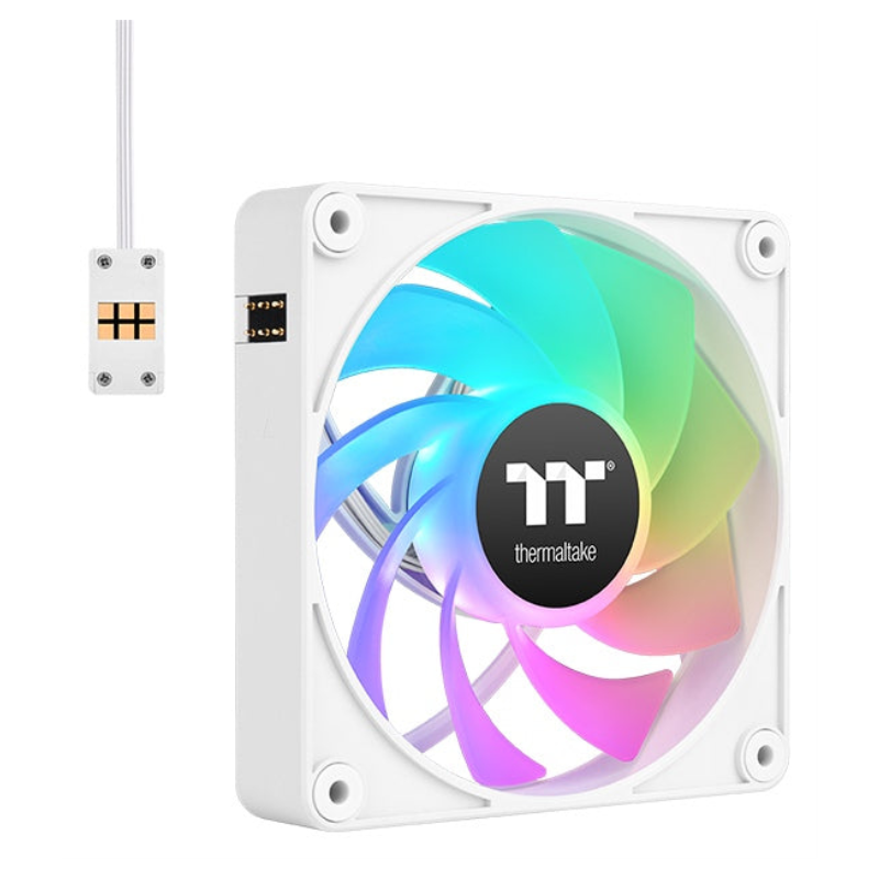 Thermaltake CL-F195-PL14SW-A sistema de refrigeración para ordenador Carcasa del ordenador Ventilador 14 cm Blanco 3 pieza(s)