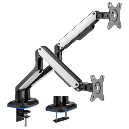 AISENS DT32TSR-297 soporte para monitor 81,3 cm (32) Escritorio Negro,
