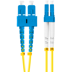 Lanberg FO-SULU-SD11-0010-YE Cable de fibra óptica e InfiniBand 1 m SC