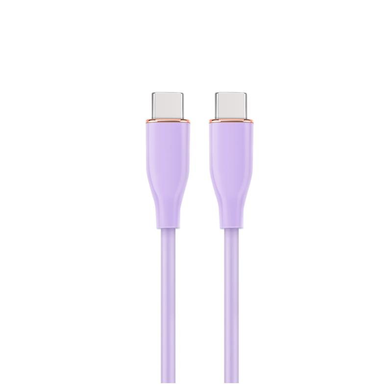 Gembird CC-USB2S-CMCM-1.5M-P cable USB USB 2.0 1,5 m USB C Púrpura
