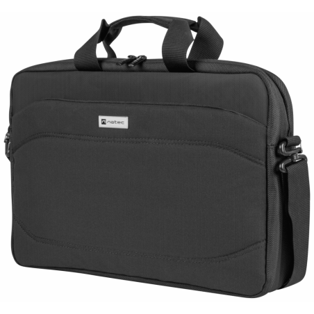 NATEC Nanger 35,8 cm (14.1) Maletín Negro