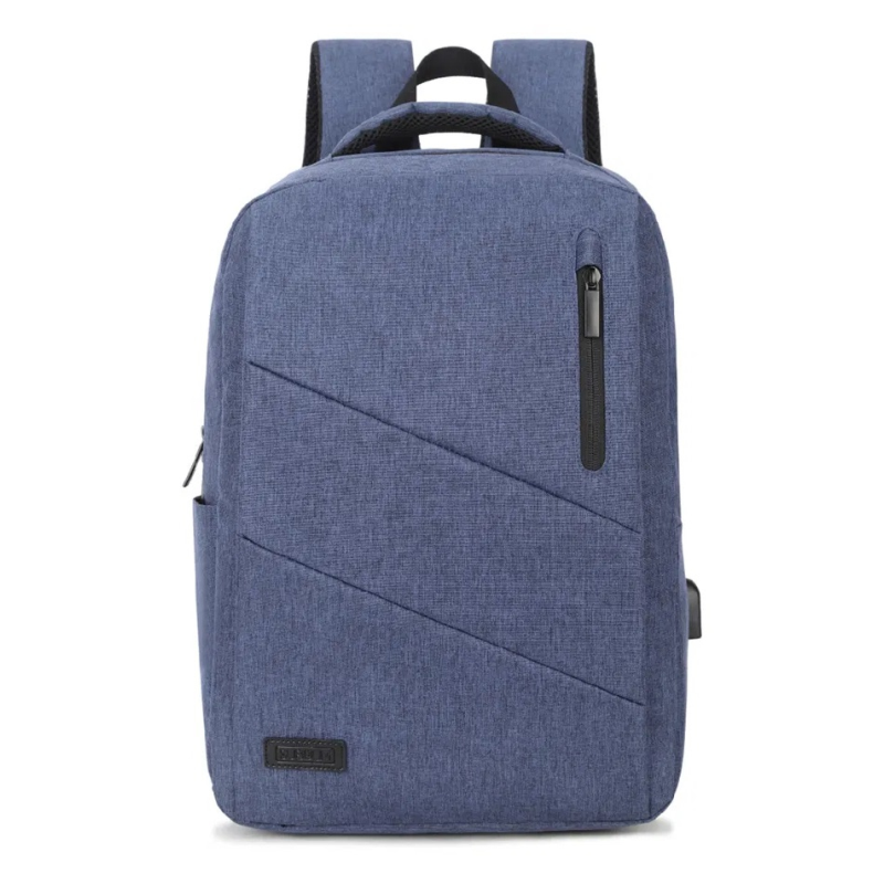 SUBBLIM City Backpack Mochila para portátil 15.6, Poliéster Oxford, Azul