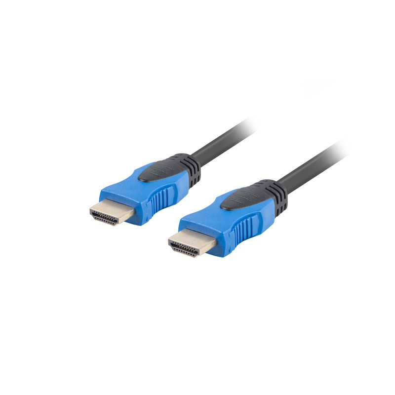Cable hdmi lanberg macho - macho v2.0 cu 4k 1.8m negro