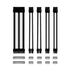 Kit de extension phoenix cables fuente de alimentacion 30cm 24 pines -