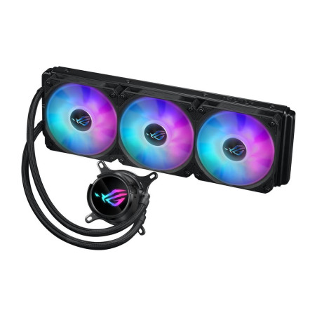 Kit refrigeracion liquida asus rog strix lc iii 360 argb 3x 120mm negr