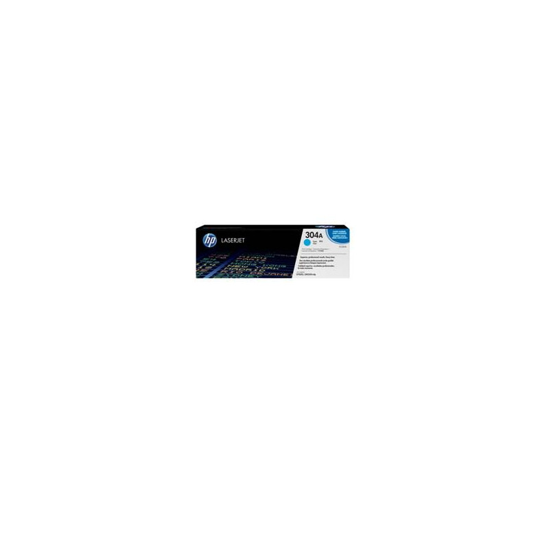 Toner hp 304a cc531a cian 2800 página cm2320 - cp2025