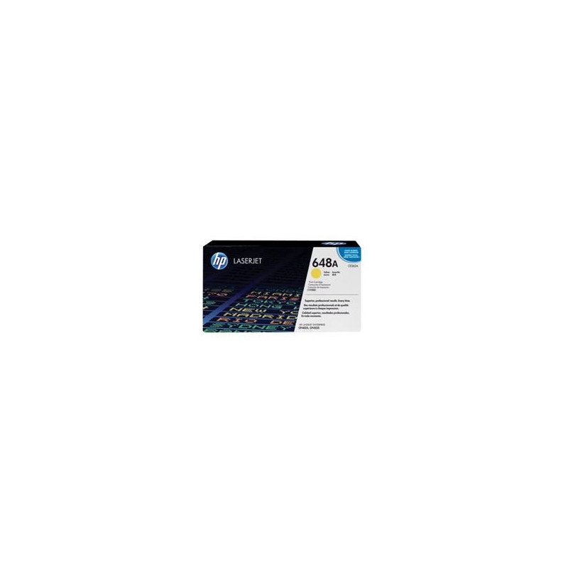 Toner hp 648a ce262a amarillo ce262a cp4525dn