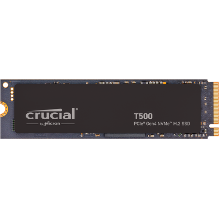 Disco duro interno solido ssd crucial t500 2tb pcie nvme 4.0 x4