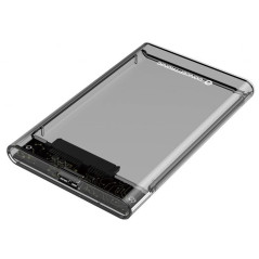 Caja externa conceptronic usb 3.0 sata transparente sin tornillos dant