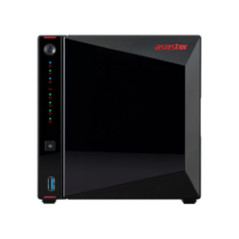 Expansor de alamcenamiento nas asustor as5004u ssd usb - c negro 2.5 -