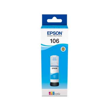 Cartucho tinta epson c13t00r240 106 ecotank cyan ink et - 7700 - et - 