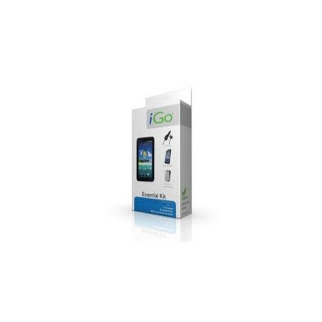 Accesorio ipad 2 essential kit igo. funda protectora silicona + protec
