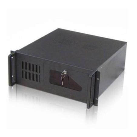 Caja servidor tooq rack 19 pulgadas 4u 406 negra sin fuente ventana tr