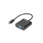Adaptador lanberg usb 3.1 tipo c - vga hembra