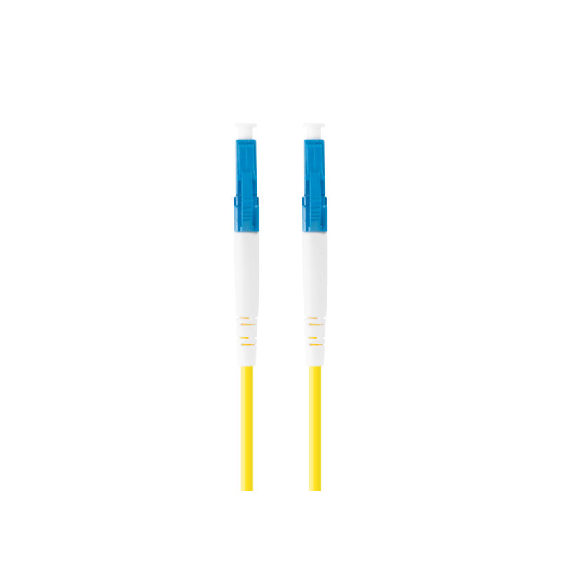 Latiguillo fibra optica lc - upc lanberg 10m mono simplex g657a1 lszh amarillo