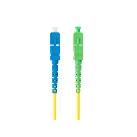 Latiguillo fibra optica sc - apc a sc - upc lanberg 3m mono simplex g6