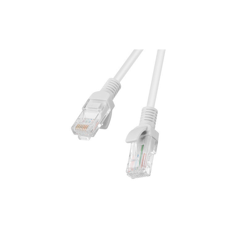 Latiguillo rj45 lanberg cat.5e utp 30m fluke passed gris