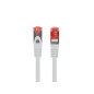 Cable red lanberg latiguillo cat.6 s - ftp lszh cu 10m gris fluke passed