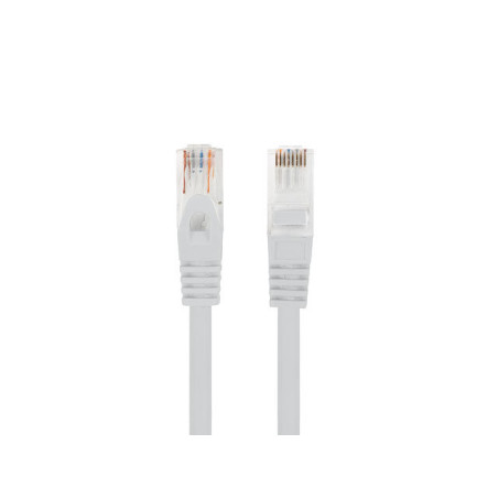Cable red lanberg latiguillo cat.6 utp 10m gris fluke passed