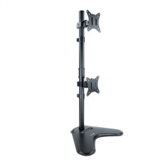 Soporte monitor de mesa vertical tooq db1703tnv - b 2 pantallas 17 pul