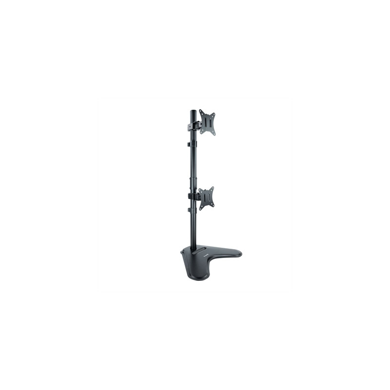 Soporte monitor de mesa vertical tooq db1703tnv - b 2 pantallas 17 pulgadas - 32 pulgadas carga maxima 9kg