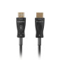 Cable hdmi aoc lanberg v2.1 m - m optico activo 8k 60hz 30m negro