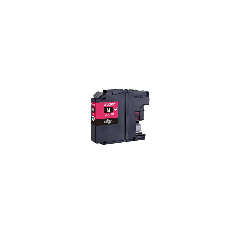 Cartucho tinta brother lc12em magenta 1200 paginas