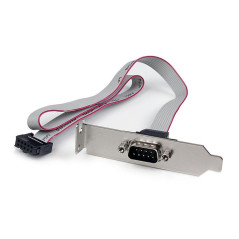 Adaptador startech header cabezal bracket serie serial rs232 a idc pla