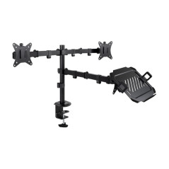 Soporte mesa tooq vesa hasta 32 pulgadas 100x100mm max 9kg - brazo