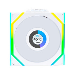 Ventilador caja lian li unifan sl inalambrico argb 120mm blanco