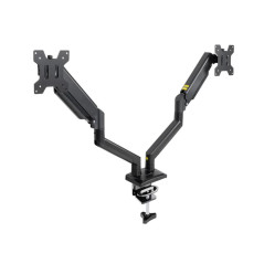 Soporte mesa tooq hasta 34 pulgadas vesa 100 x 100 max 10kg brazo dobl