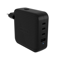 Cargador de pared hyper travel charger 100w 3x usb tipo c 1x usb tipo 