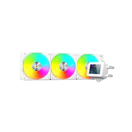 Kit refrigeracion liquida mars gaming mlvision360w argb 3x 120mm blanc