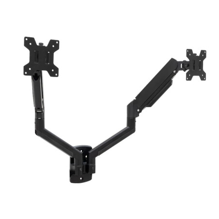 Soporte mesa tooq vesa hasta 34 pulgadas 100x100mm brazo doble max 10k