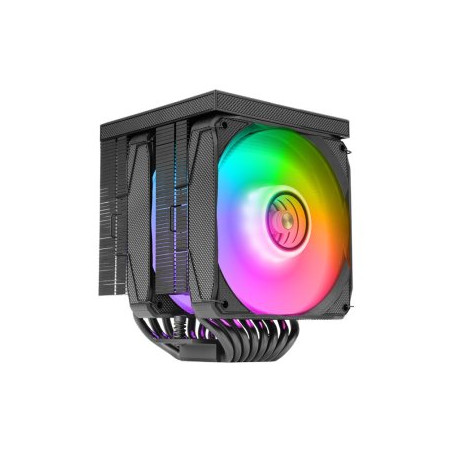 Ventilador cpu mars gaming mcpulcdpro argb 2x 120mm negro